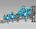 Glandless Hydraulic Diaphragm Pumps