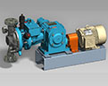 PVDF Lined Glandless Hydrailic diaphragm Pumps